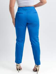 Women Pants - Màu xanh lam - Xem 4