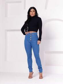 Women Jeans - Rửa nhẹ - Xem 3