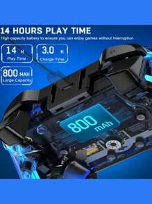 Wireless Gamepad With RGB Neon Lights Compatible With Switch OLED, Switch Lite, IOS, Android And PC With Wireless Functionality, 6-Axis Sensing Function And Game Control