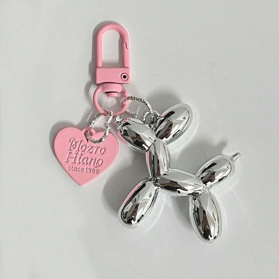 1pc Dog Keychain, Car/Bag Pendant, Small Gift For Friends Car Accessories Bag Charm School