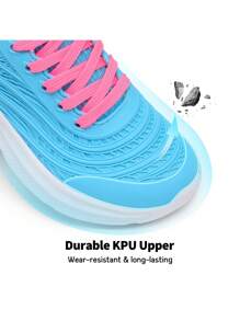 Tennis Shoes For Boys Girls Kids Lace-Up Athletic Running Sneakers For Little Kid/Big Kid (Back To School Shoes)