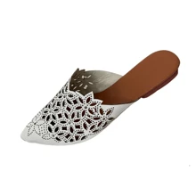 Women Flat Sandals - 白色 - 查看 2