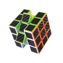1pc Speed Magic Cube 3x3 4x4 5x5 Pyramid Carbon Fiber Cube For Logic & Thinking Training, Educational Toy, Link Cubes - Multicolor - View 7
