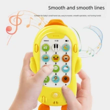 36個月+嬰兒手機玩具卡通小鴨投影多語言早期教育學習機器玩具 - 18.5*5*11.4 - 查看 4