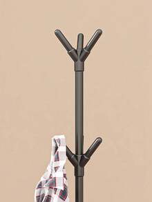Standing Coat Rack Metal Coat Rack For Hanging Clothes 3 Levels - Black - View 6