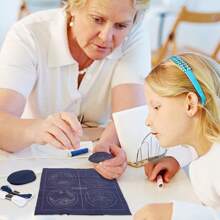 4 Set Sashiko Coasters DIY Kit With Instructions Sashiko Kit For Beginners Japanese Sashiko Embroidery Coasters For Housewarming Gift - Apricot - View 7