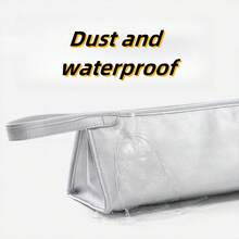 1pc Portable Waterproof Hair Dryer Storage Bag Travel Organizer Compatible With Airwrap Styler And Accessories Makeup Bag Storage Makeup Organizer Makeup Case - Multicolor - View 1
