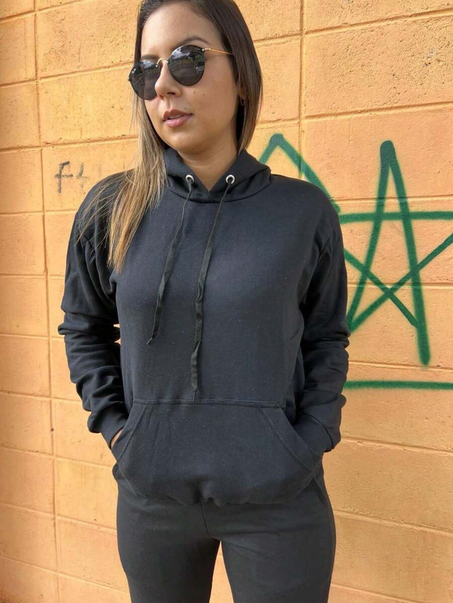 Women Sweatshirts - 黑色 - 查看 1