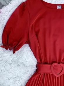 Women Dresses - Đỏ - Xem 3