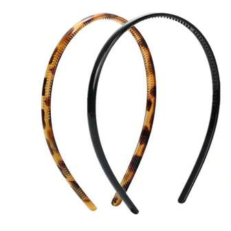 2/3PCSEasy Beauty Tight Plastic Headband, Suitable For Men And Women, Durable Plastic Headband Hair Band Hairband Hair Hoop ,Makeup Headband Hair Accessories