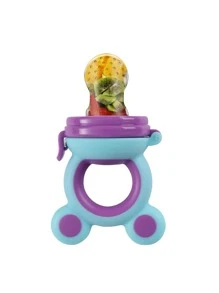 1pc 3-In-1 Silicone Baby Food Feeder, Fruit & Vegetable Pacifier, Used For Feeding And Supplementing Food