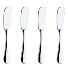 Kit 2 Espátula para Manteiga Patê e Geleia de Aço Inox Cozinha Multiuso - Prata - Visão 5