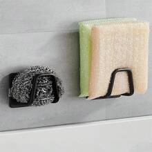 1/2/4 件免钻海绵架，壁挂式海绵架，不锈钢水槽沥水架 - 彩色 - 查看 8
