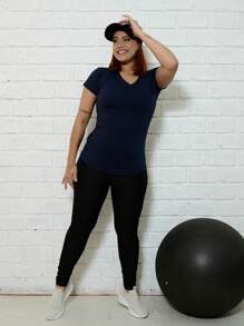 Women Sports Sets - 藏蓝色 - 查看 1