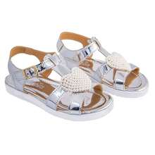 Kids Flat Sandals - 銀色 - 查看 2