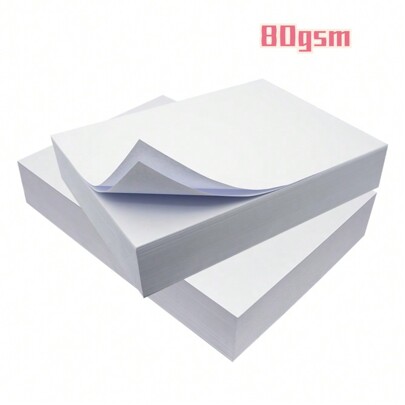 100 Piezas De Papel De Oficina Blanco Tamaño A4 80 Gsm, Tamaño De Carta/tamaño Legal