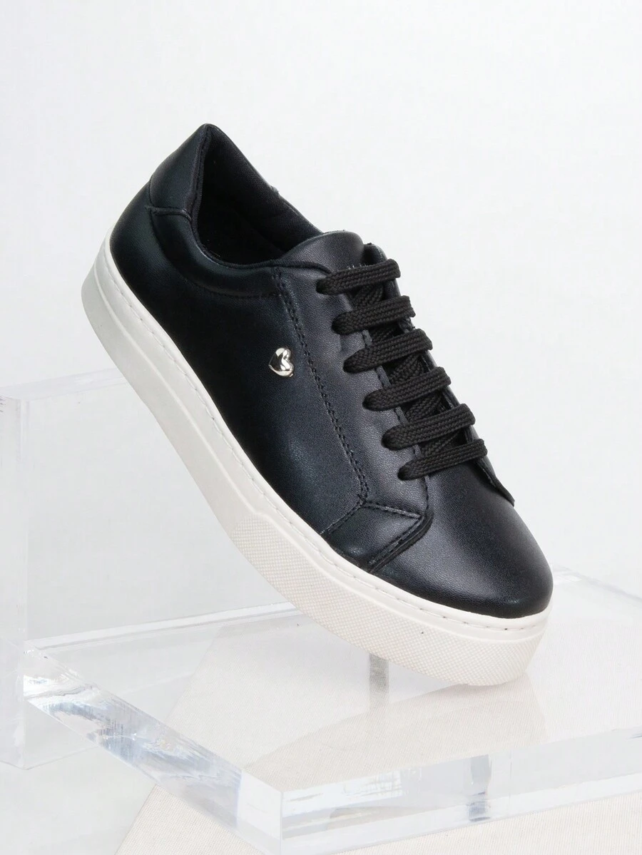 Women Casual Shoes - 黑色 - 查看 1