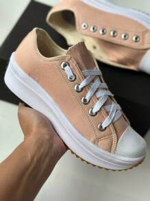 Women Wedge Sneakers - Rusty Rose - View 1