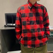 Men Shirts - Red - View 1