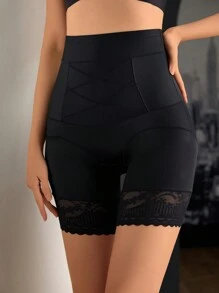 高腰束腹衣，用於婦女產後塑身，緊貼腹部並提升臀部