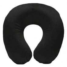 Comfortable Adult Travel Neck Pillow - 黑色 - 查看 4