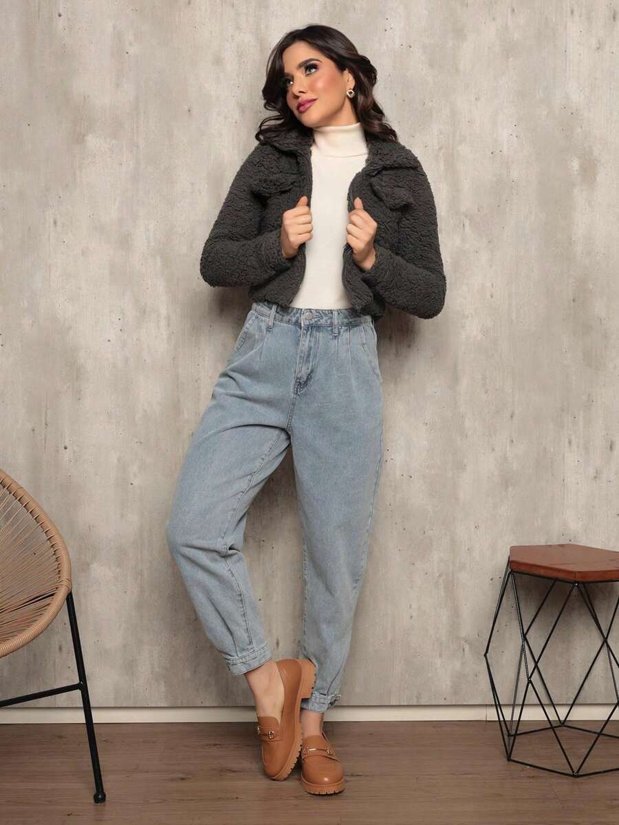 Women Coats - Màu xám đen - Xem 1