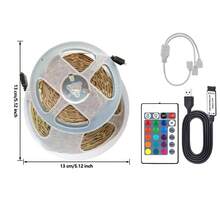 1m-30m-LED Strip Light, Synchronized With Music, With Timer Setting, 24 Keys Remote Control And APP Control, With DIY Mode, Brightness Adjustable, Easy To Install, Suitable For Bedroom, Living Room, Kitchen, Bar, Corridor, Party Decoration - Remote Control Infrared 24RGB - View 15
