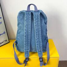 多功能時尚女士帆布背包休閒背包,雙肩帶