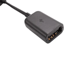 Type C OTG USB Male To Dual 2.0 Female OTG Charge 2 Port HUB Cable Y Splitter - Multicolor - View 9