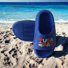Kids Fashion Slippers - Xanh đậm - Xem 3