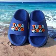 Kids Fashion Slippers - Xanh đậm - Xem 2