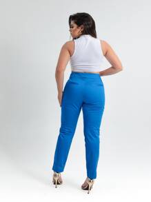 Women Pants - Màu xanh lam - Xem 3
