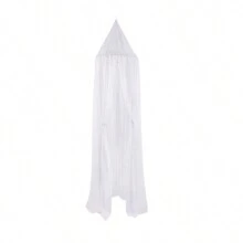 1pc Lightweight Breathable Baby Bed Canopy - Children's Bed Decor Tent - White - View 8