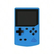Gc35 Handheld Game Console, 400 Classic Games, Mini Portable Retro Gaming Console, Hd Screen, No Dual Controllers Included - Blue - View 1