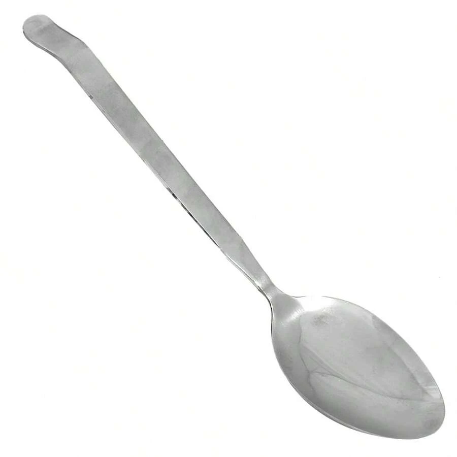 Cuchara De Servir Grande 28cm Acero Inoxidable Cocina Hogar Utensilio Cheff Cocinar - Plateado - Ver 1