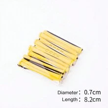 10pcs/Set Perm Rods Set,   Hair Rollers No Heat Hair Curling Rods For Long Medium Small Hair Curler Styling DIY Hairdressing Tools For Women Girls - Multicolor - View 6