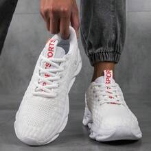 New Men's Breathable Running Shoes, Lightweight Sports And Leisure Shoes