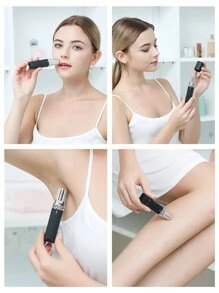 K.SKIN电动脱毛机眉毛修剪器热便携式口红剃须刀女士脱毛器迷你剃须刀脱毛器