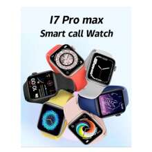 I7 Promaxl Smart Watch Health Monitoring Bluetooth Smart Watch Call Wireless Charging - Black - View 2