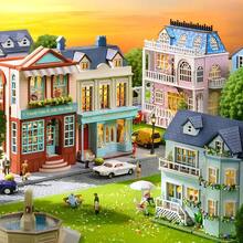 DIY Miniature Doll House Kit Magic Mini House 3D Puzzle Toy Wooden Craft Diorama Model Building Set Birthday Gift - Multicolor - View 12