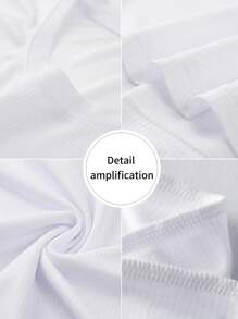 Áo thun thể thao nam, áo tập gym thời trang siêu mỏng, họa tiết in 3D kỹ thuật số thường ngày, thích hợp cho chạy bộ, ngoài trời, bơi lội, đạp xe - trắng - Xem 6