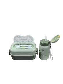 午餐盒、吸管和水瓶套装、厨房用品、圣诞礼物、学校用品 - 便當盒水瓶套裝 - 查看 5