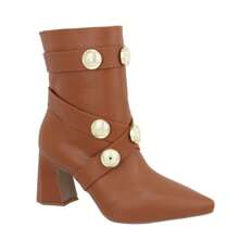 Women Over-The-Knee Boots - 鏽棕色 - 查看 2