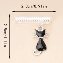 1 件卡通猫设计表带装饰环，非常适合智能手表硅胶表带 38 毫米、40 毫米、41 毫米、42 毫米，作为返校学生的礼物