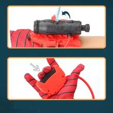 One Wrist Water Gun Launcher Toy, Hero Role Play Prop, Summer Kids Wear On Arm Water Play Outdoor Interactive Game Boys Festival Party Gift (Random Color)