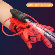 One Wrist Water Gun Launcher Toy, Hero Role Play Prop, Summer Kids Wear On Arm Water Play Outdoor Interactive Game Boys Festival Party Gift (Random Color)