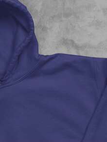 Men Hoodies - Màu xanh hải quân - Xem 5