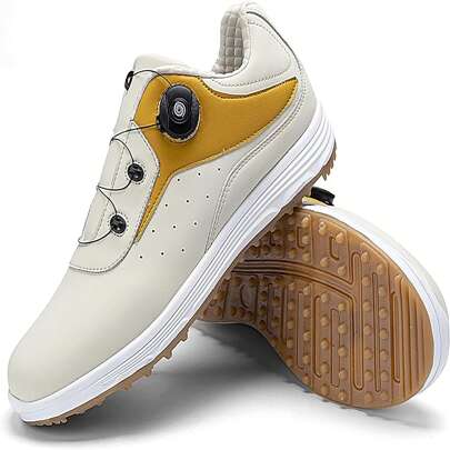 Men Professional Golf Shoes Comfortable Spikeless Outdoor Golf Shoes Waterproof Training Sneakers For Men
