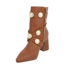 Women Over-The-Knee Boots - 鏽棕色 - 查看 3