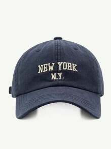 1 件男女通用柔软棒球帽/贝雷帽/球帽，适合全年冬季秋季日常休闲穿着